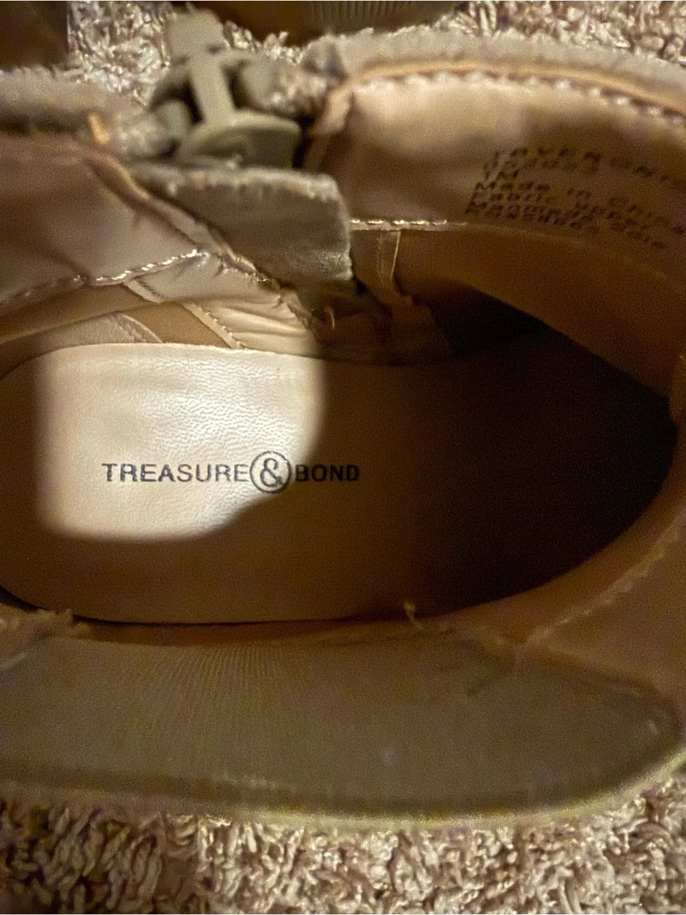 Treasure & Bond Taupe Suede Girls' Ankle Boots